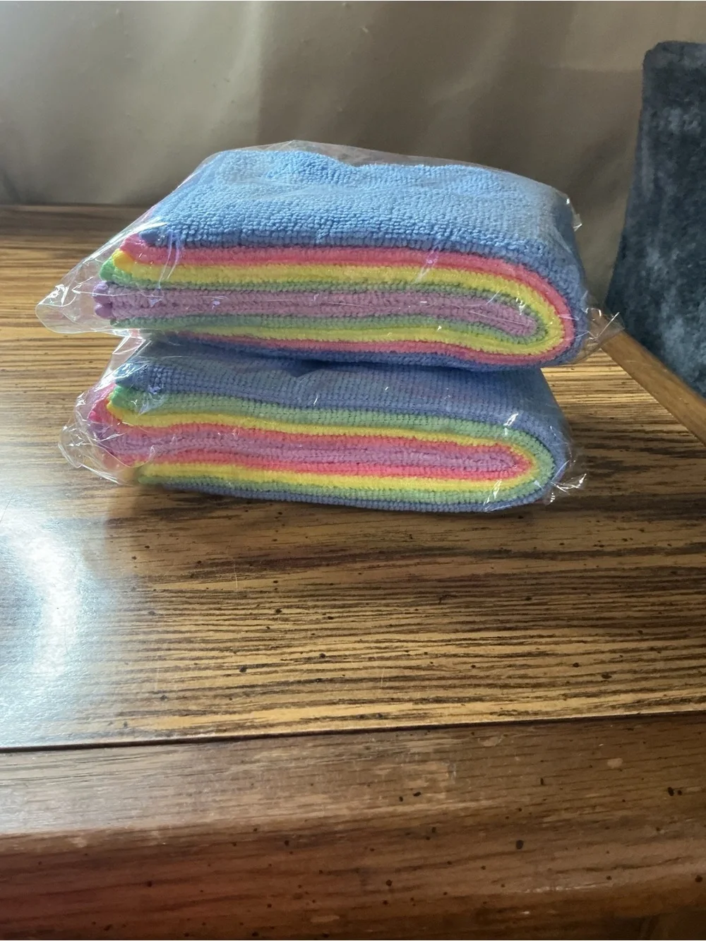 10 Premium Microfiber Cleaning Cloths - Pastel Assorted (5 colors)